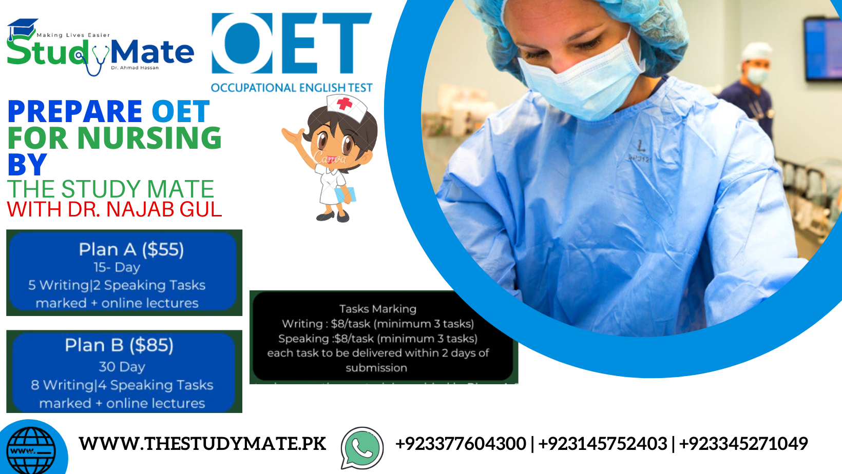 OET FOR NURSING STUDENTS